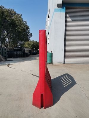 Fabricants de moules de bâti de rotation de HDPE de barrière du trafic