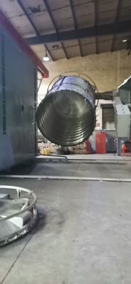 bâti de rotation vertical de tôle de moule de réservoir de l'eau 10000L pour le plastique