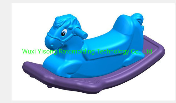 Les jouets de rotation en aluminium de moules de cheval de basculage moulent les enfants