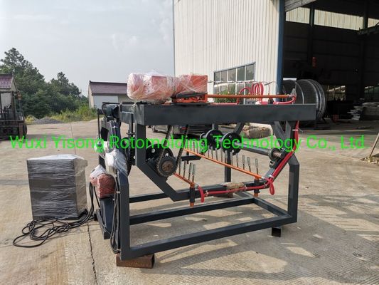 2000L Open Flame Rock And Roll Machine Fabricants d'équipement de rotomoulage