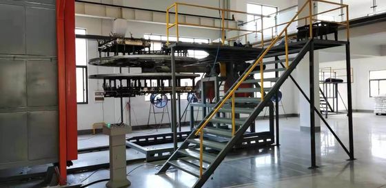 Four de rotation 3.5m de machine de Rotomolding de navette