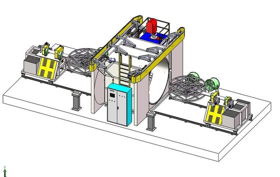 2.5m Oven Shuttle Rotational Moulding Machine pour le réservoir d'eau