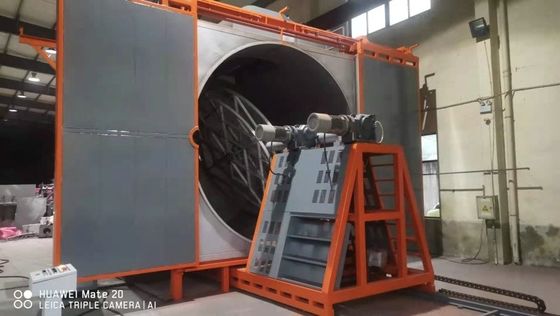 Équipement de machine de moulage par rotation de navette de 4000 mm