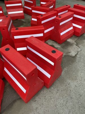 Barrière de moulage de rotation de route de produits 600x600 (ROUGE)