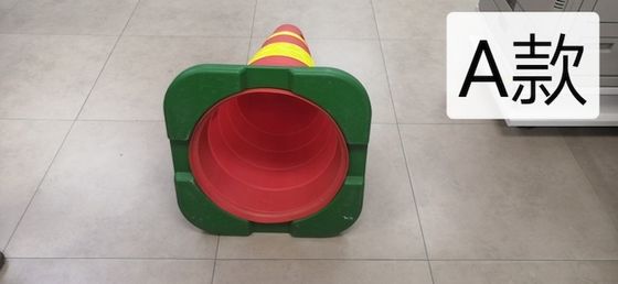Polonais en aluminium de barrière de route de moule de billette solide de LDPE