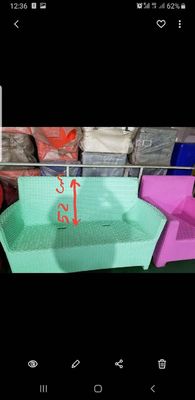 Meubles en fonte d'aluminium de moule de rotomoulage de sofa