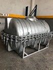 Le moule horizontal Roto de réservoir d'eau rainent le soufflage