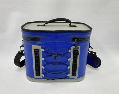 Double isolation imperméable bleue dégrossie Mini Incubator de vide de sac de voyage de TPU
