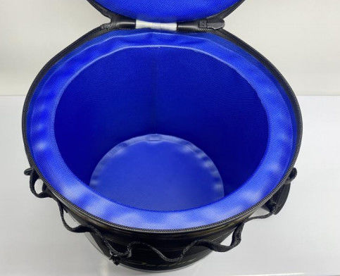Sac imperméable chaud de voyage de coupure de vide rond la vessie de glace d'isolation de seau