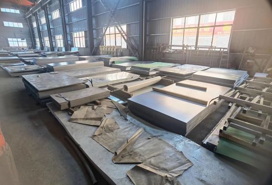 Mesures précises de tôles en acier inoxydable laminées à froid