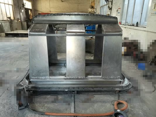 Forme de rotomoulding en argent avec un emballage en bois fiable