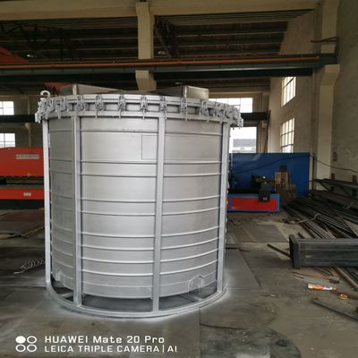 Le réservoir d'eau en plastique de Mdpe LLDPE moulent grand en aluminium horizontal