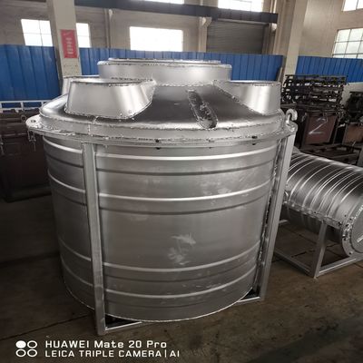 Réservoir hydraulique horizontal Roto fente de soufflage de moulage rotatif réservoir d'eau en plastique