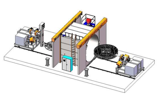 Moule de rotomoulding sur mesure pour l'alliage d'aluminium et le traitement thermique