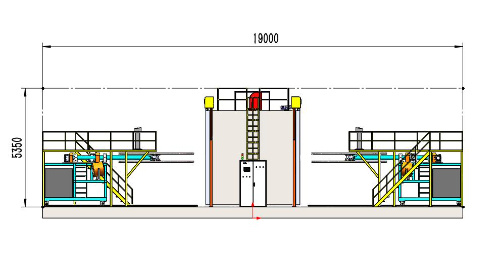 Réservoir d'eau faisant le type de navette de machine - 2 L four du bras 4000